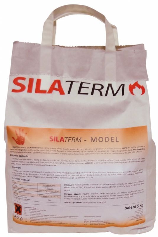 Kamnářská omítka SILATERM MODEL 20 kg - pytel 5 kg