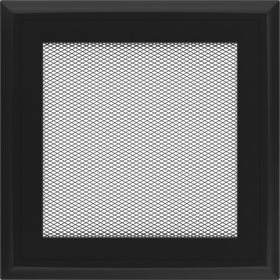 Kratki mřížka Oskar černá bez žaluzie | 11x11, 11x17, 11x24, 11x32, 11x42, 17x17, 17x30, 17x49, 22x22