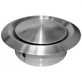 Kratki ventil talířový  nerez | ventil talířový nerez  Ø  100, ventilový talíř nerez Ø  150, ventilový talíř nerez Ø 125